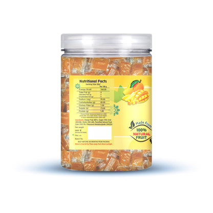 Nutriefoods Aam Papad | 100% Natural Fruit Pulp Candy | Premium Mango Fruit Bar