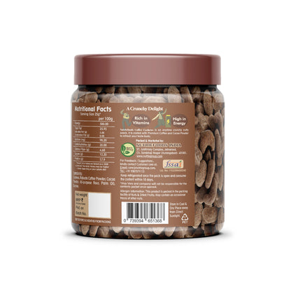 Nutriefoods Crunchy Coffee Cashew | A Premium Blend of Cashews with Robusta Coffee | A Crunchy Delight (250gm)