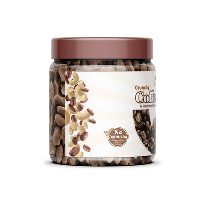 Nutriefoods Crunchy Coffee Cashew | A Premium Blend of Cashews with Robusta Coffee | A Crunchy Delight (250gm)