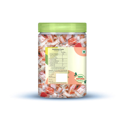 Nutriefoods Pink Guava Toffee | 100% Natural Fruit Candy | Premium Guava Fruit Bar