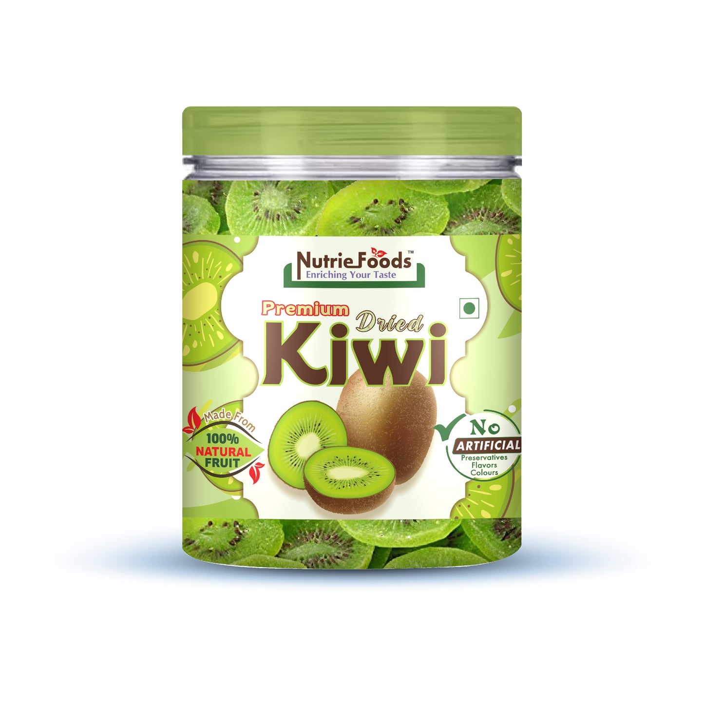 Nutriefoods Dried Kiwi | No added Additives | Excellent Source of Vitamin C (250gm)