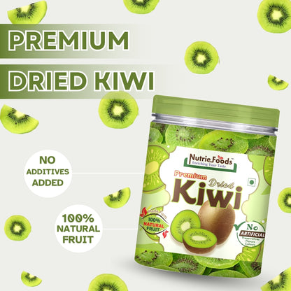 Nutriefoods Dried Kiwi | No added Additives | Excellent Source of Vitamin C (250gm)